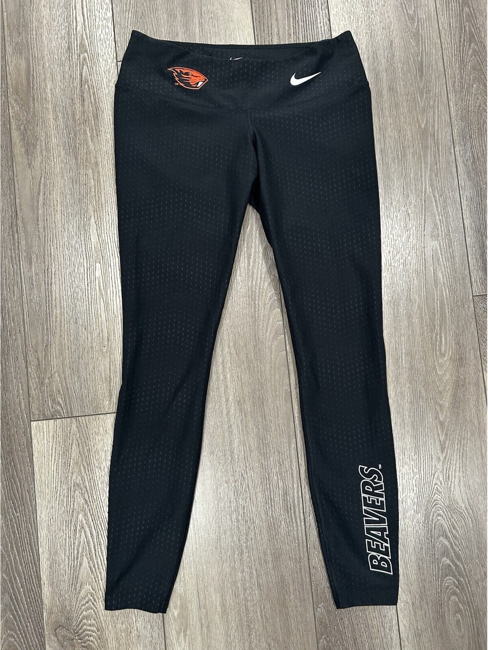 Nike Oregon Beavers Women’s Black Leggings Size Medium
